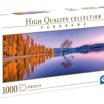Wanaka-tó, Új-Zéland - Panoramatikus Puzzle
