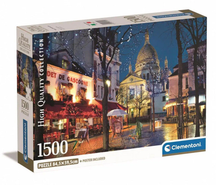 Puzzle - Clementoni - Párizs Montmartre