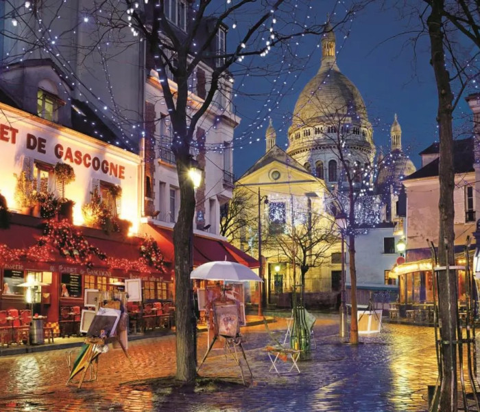Puzzle - Clementoni - Párizs Montmartre