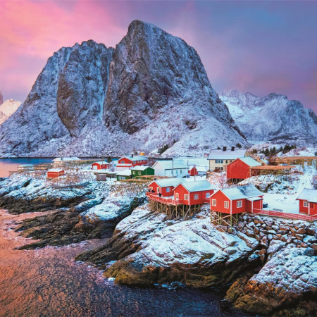 Hamnøy falu, Norvégia