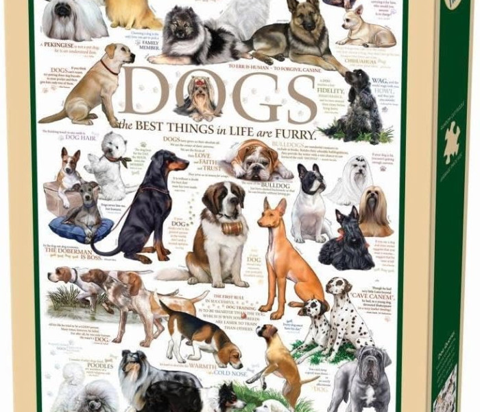 Puzzle - Cobble Hill - Kutyaüzenetek