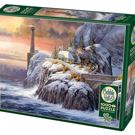 Világítótorony télen