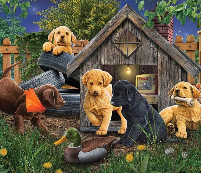 Puzzle - Cobble Hill - A kutyaólban