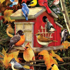 Puzzle - Cobble Hill - Madárház ősszel