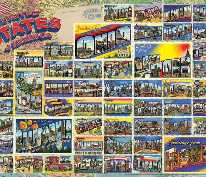 Puzzle - Cobble Hill - Amerikai képeslapok