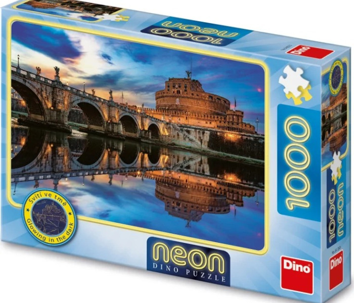 Puzzle - Dino - Angyalvár Világító puzzle