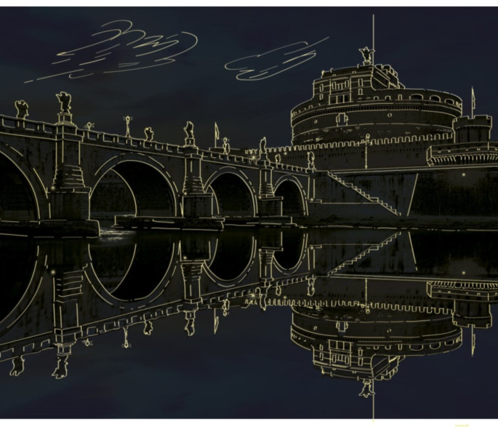 Puzzle - Dino - Angyalvár Világító puzzle