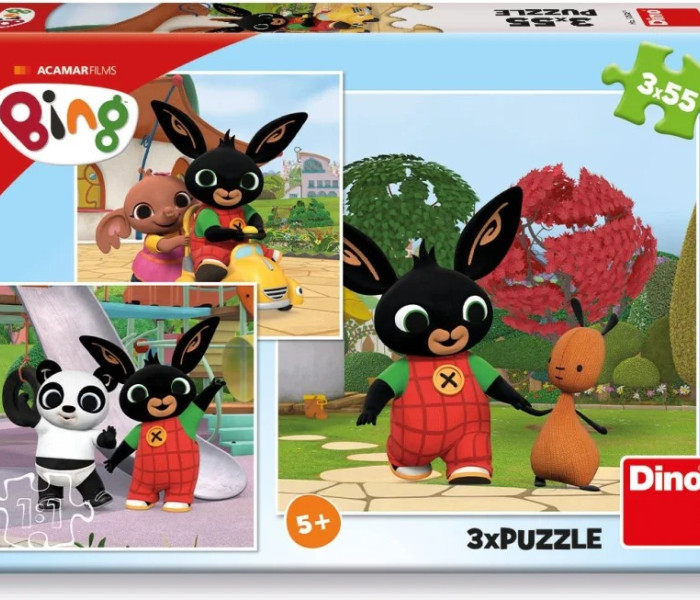 Puzzle - Dino - Bing játszik