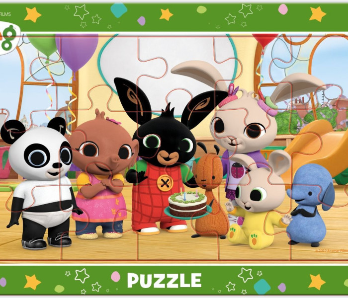 Puzzle - Dino - Bing az óvodában