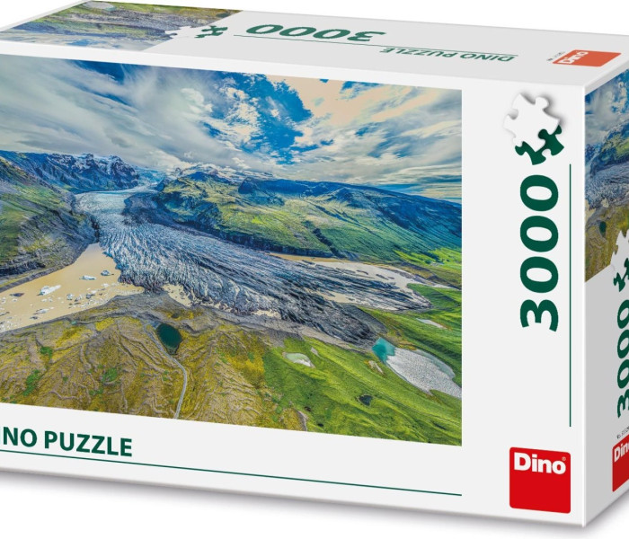 Puzzle - Dino - Izlandi gleccser