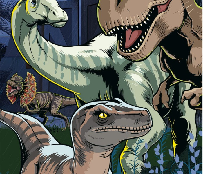 Puzzle - Dino - Jurassic World Világító kirakós