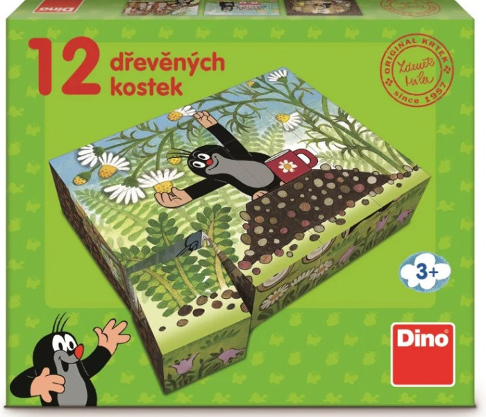 Puzzle - Dino - Vakond és barátai