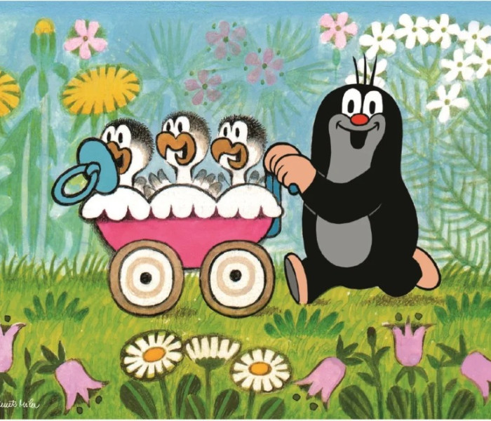 Puzzle - Dino - Vakond és barátai