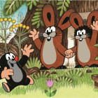 Puzzle - Dino - Vakond és barátai