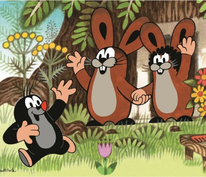 Puzzle - Dino - Vakond és barátai