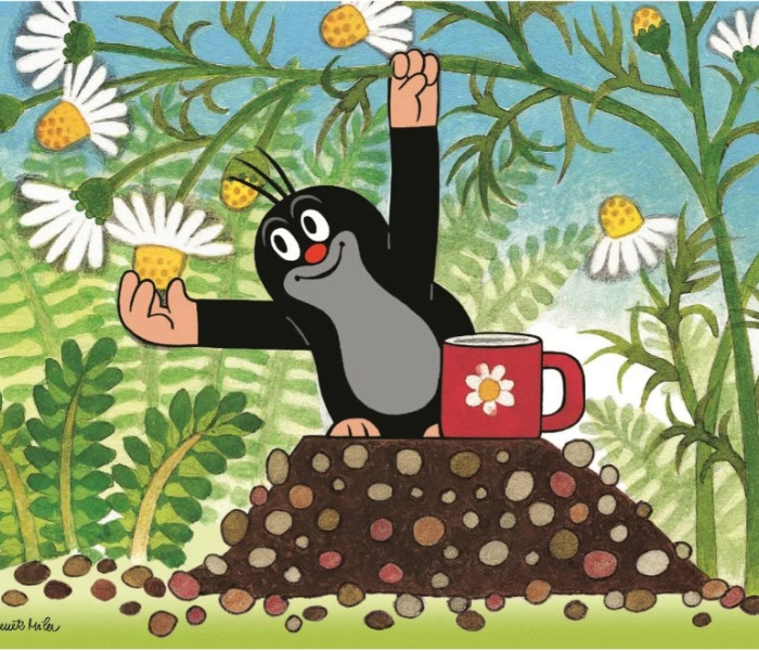 Puzzle - Dino - Vakond és barátai