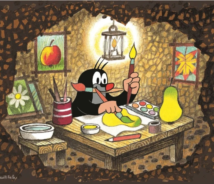 Puzzle - Dino - Vakond és barátai