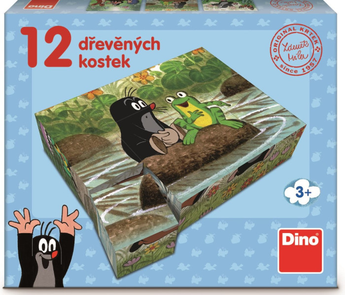 Puzzle - Dino - Vakond és állatok