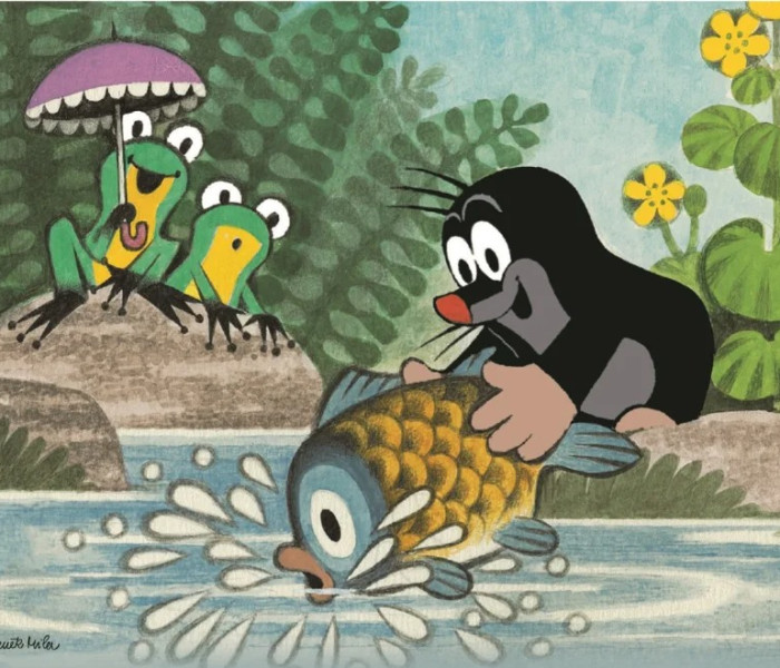 Puzzle - Dino - Vakond és állatok