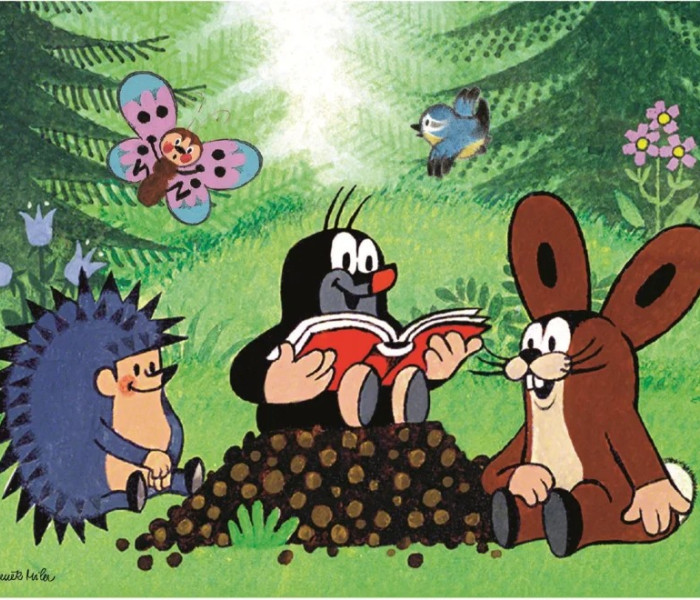 Puzzle - Dino - Vakond és állatok