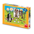 Puzzle - Dino - Vakond a festőknek