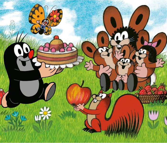 Puzzle - Dino - Vakond születésnapja