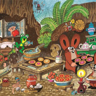 Puzzle - Dino - Vakond a konyhában