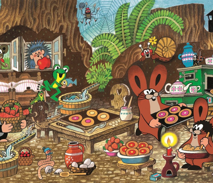 Puzzle - Dino - Vakond a konyhában