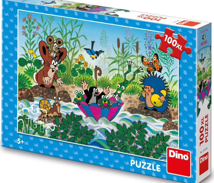 Puzzle - Dino - A vakond útja