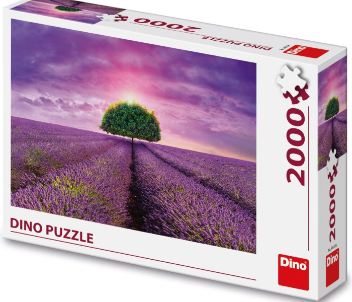 Puzzle - Dino - Levendula mező