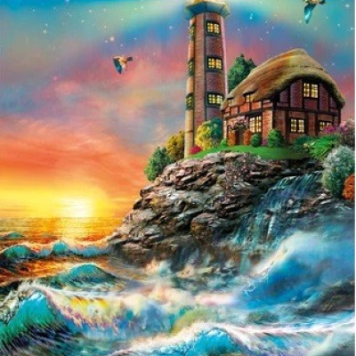 Világítótorony Világító puzzle