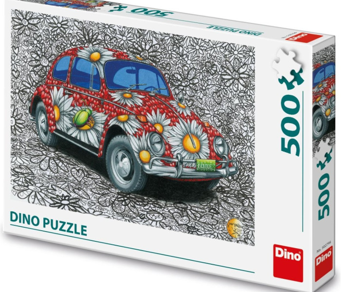 Puzzle - Dino - Festett VW Bogár