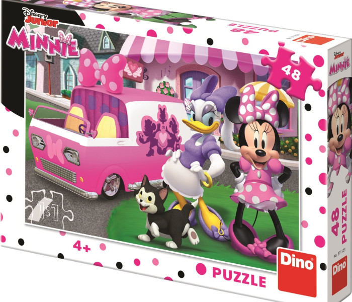 Puzzle - Dino - Minnie és Daisy