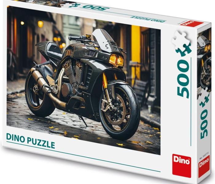 Puzzle - Dino - Motorkerékpár