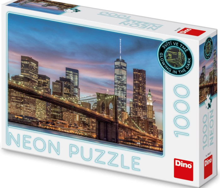 Puzzle - Dino - New York Világító puzzle