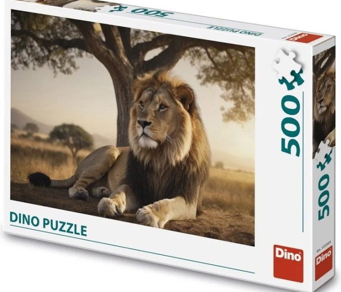 Puzzle - Dino - Pihenő oroszlán