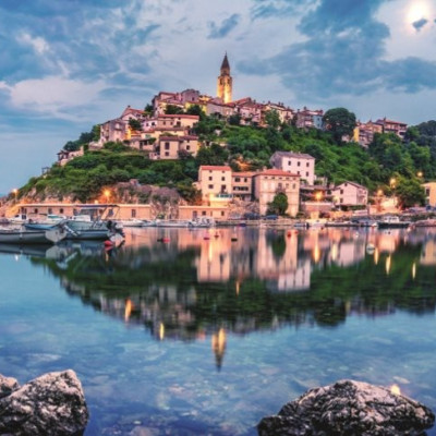 Krk-sziget - Panoramatikus Puzzle