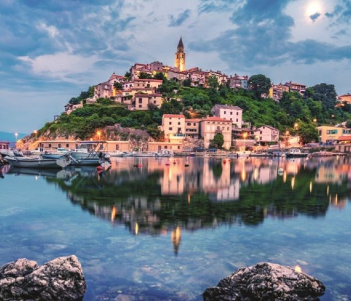 Puzzle - Dino - Krk-sziget - Panoramatikus Puzzle