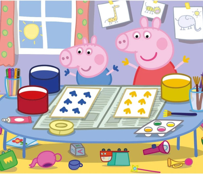 Puzzle - Dino - Peppa Pig Artist