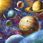 Puzzle - Dino - Bolygók