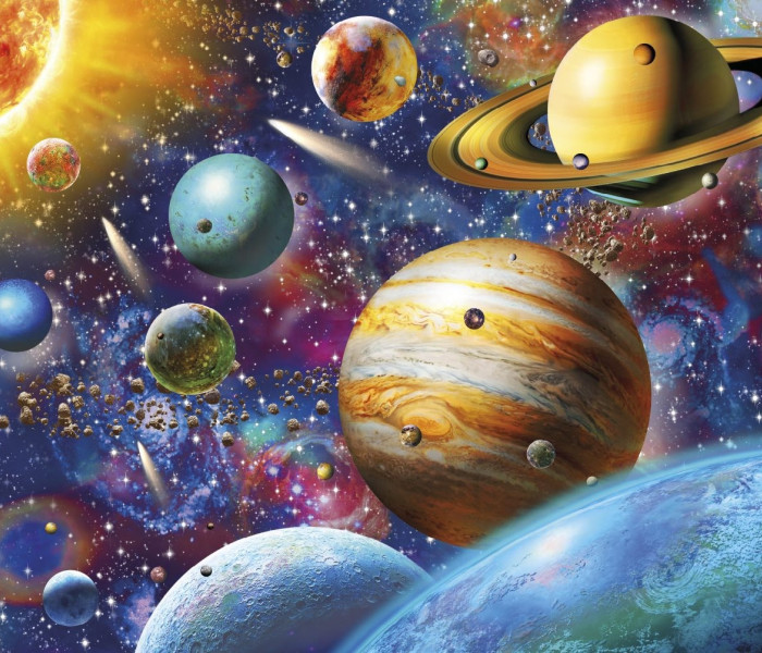 Puzzle - Dino - Bolygók