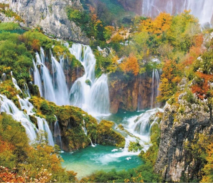 Puzzle - Dino - Plitvicai tavak