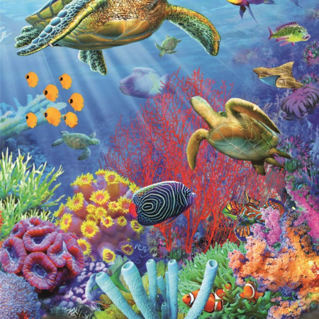 Víz alatti világ Világító kirakós