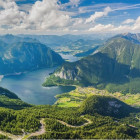 Puzzle - Dino - Alpok kilátása - Panoramatikus Puzzle