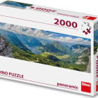 Puzzle - Dino - Alpok kilátása - Panoramatikus Puzzle