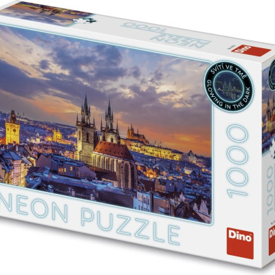 Kilátás a Hradčanyra Világító puzzle