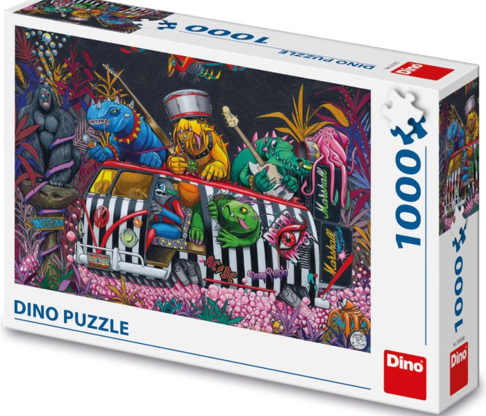 Puzzle - Dino - Szörnyek egy utazáson