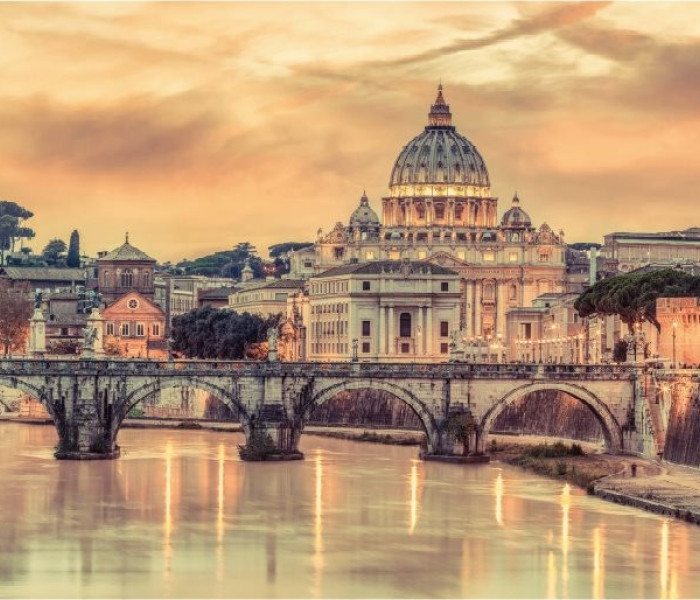 Puzzle - Dino - Róma - Panoramatikus Puzzle