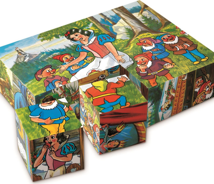 Puzzle - Dino - Hófehérke