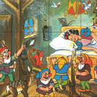 Puzzle - Dino - Hófehérke